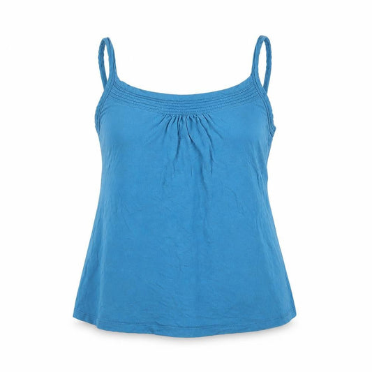 Womens UK Size 14 Marks and Spencer Blue Camisole T-Shirt