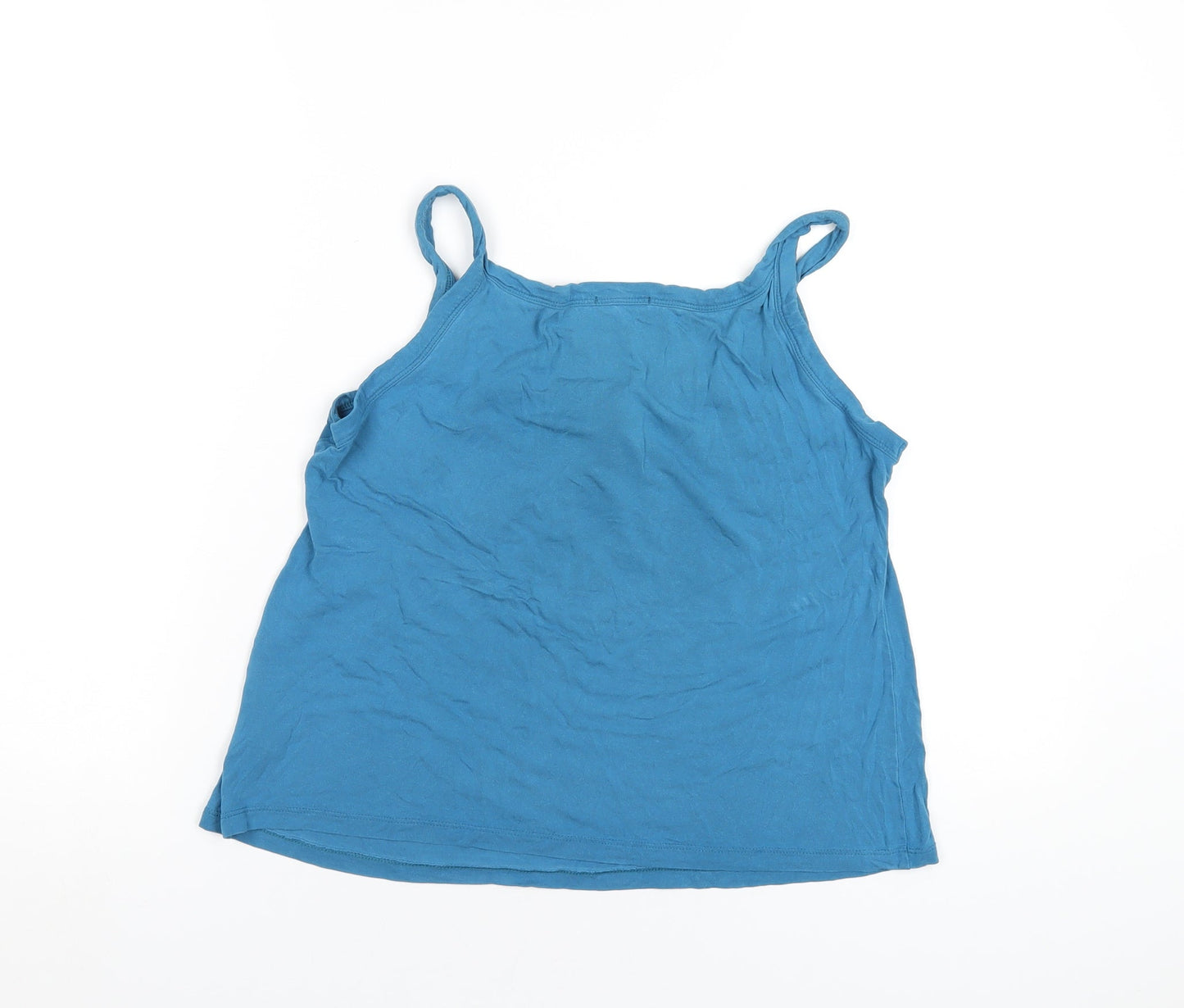 Womens UK Size 14 Marks and Spencer Blue Camisole T-Shirt