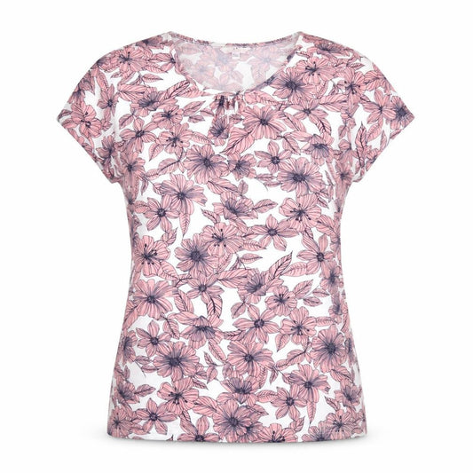 Womens UK Size 18 Julipa Pink Basic T-Shirt