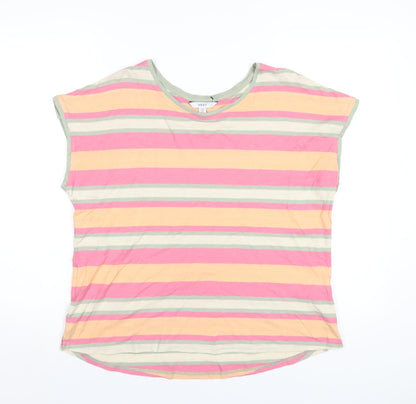 Womens UK Size 12 NEXT Multicoloured Basic T-Shirt