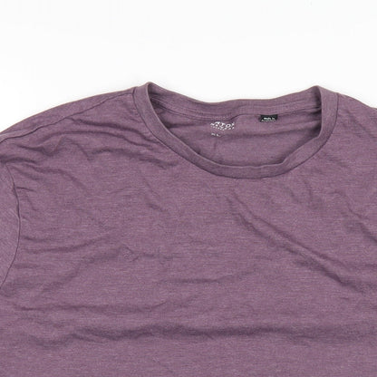 Mens UK Size XL Burton Purple  T-Shirt