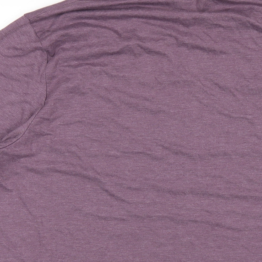 Mens UK Size XL Burton Purple  T-Shirt
