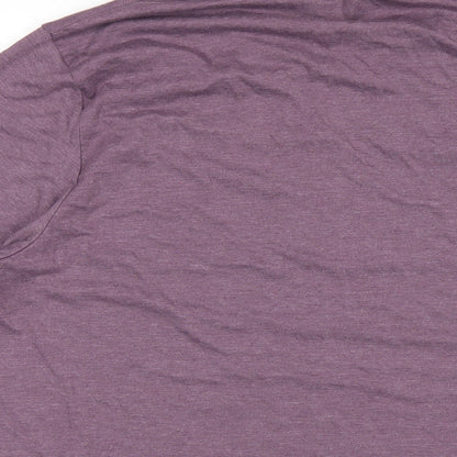 Mens UK Size XL Burton Purple  T-Shirt