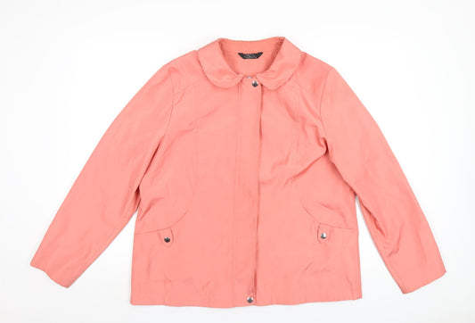 Womens UK Size M Bonmarché Pink Jacket