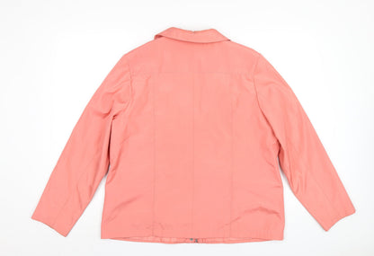 Womens UK Size M Bonmarché Pink Jacket