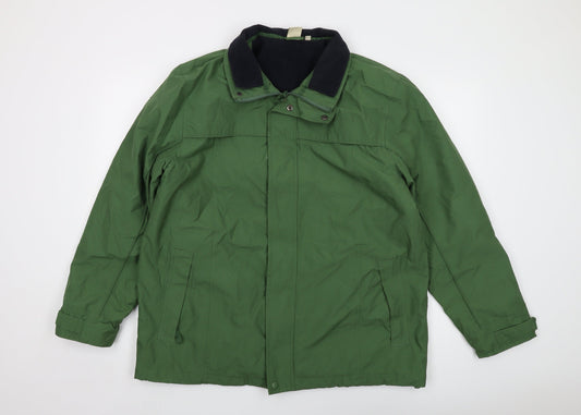 Mens UK Size L Cotton Traders Green Jacket