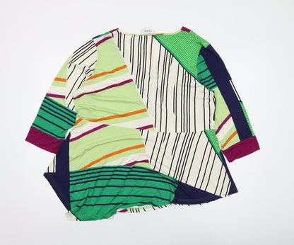 Womens UK Size 18 HEINE Multicoloured Basic Blouse