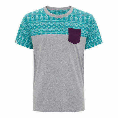 Mens UK Size L Bellfield Grey  T-Shirt
