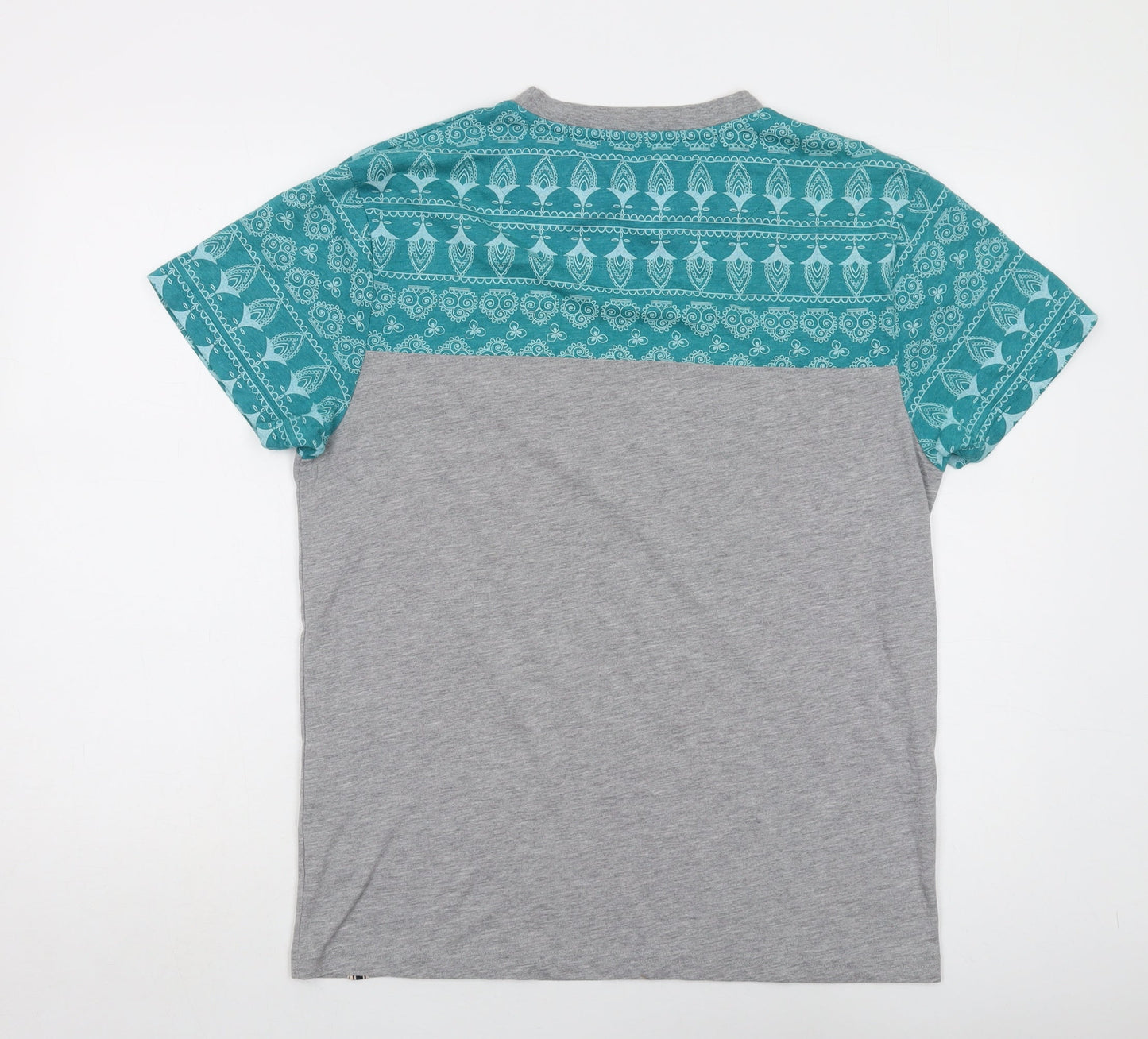 Mens UK Size L Bellfield Grey  T-Shirt