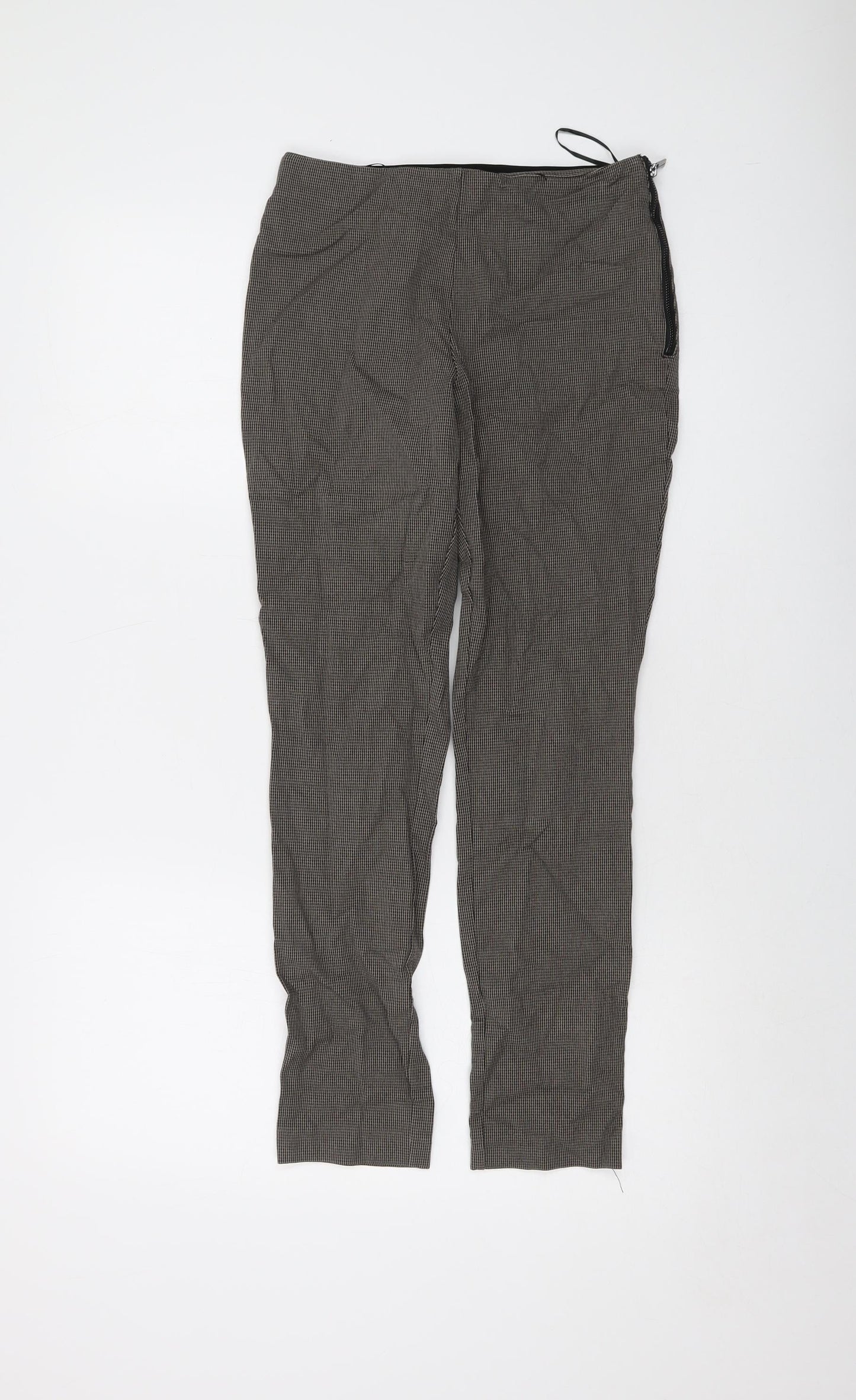 Womens UK Size 8 French Connection Regular Fit  Beige Trousers