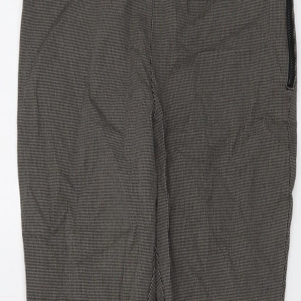 Womens UK Size 8 French Connection Regular Fit  Beige Trousers