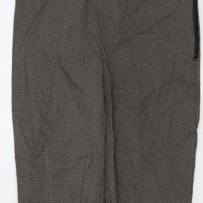 Womens UK Size 8 French Connection Regular Fit  Beige Trousers