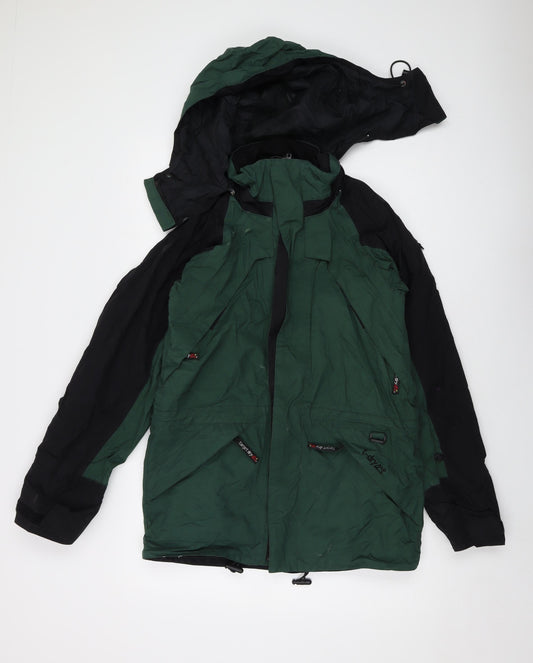 Mens UK Size XS Target Dry Green Jacket