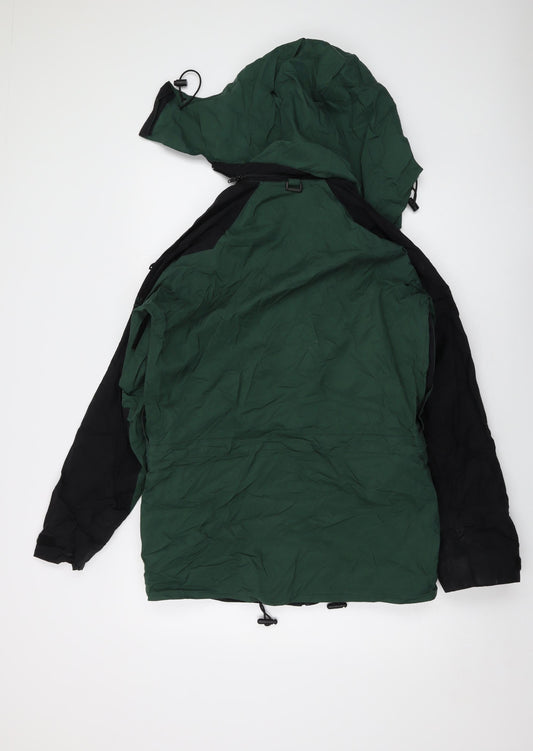 Mens UK Size XS Target Dry Green Jacket