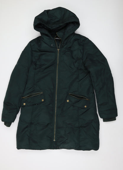 Kaleidoscope Womens Green Jacket Size 14 Zip