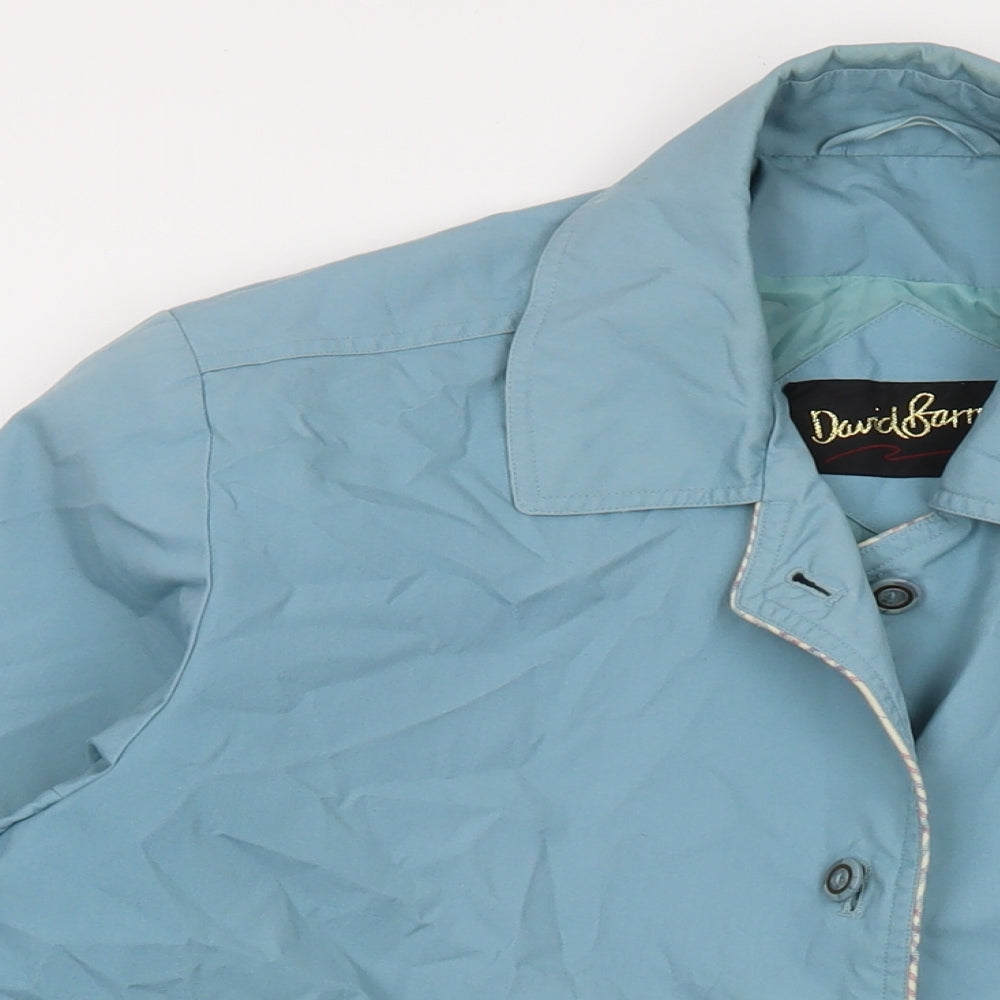 Womens UK Size 16 David Barry Blue Jacket