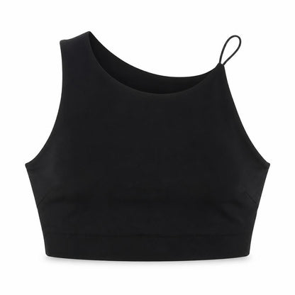 Womens UK Size S Zara Black Cropped Tank