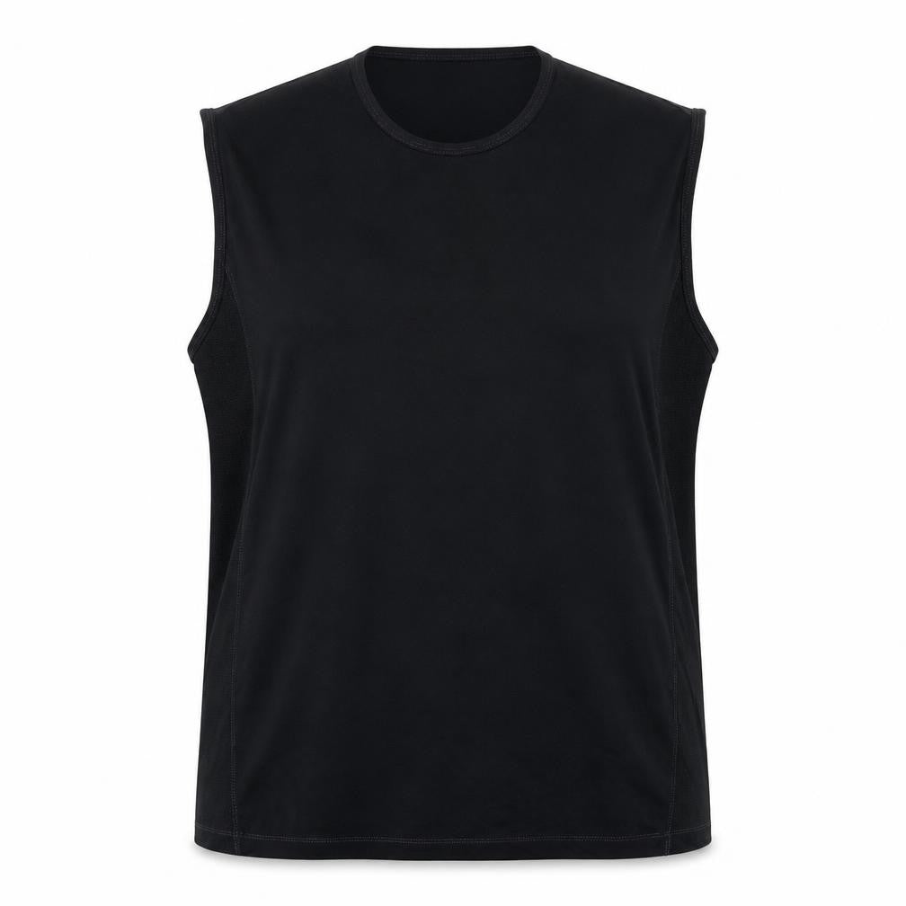 Marks & Spencer Womens Black Polyamide Basic Tank Size XL Crew Neck