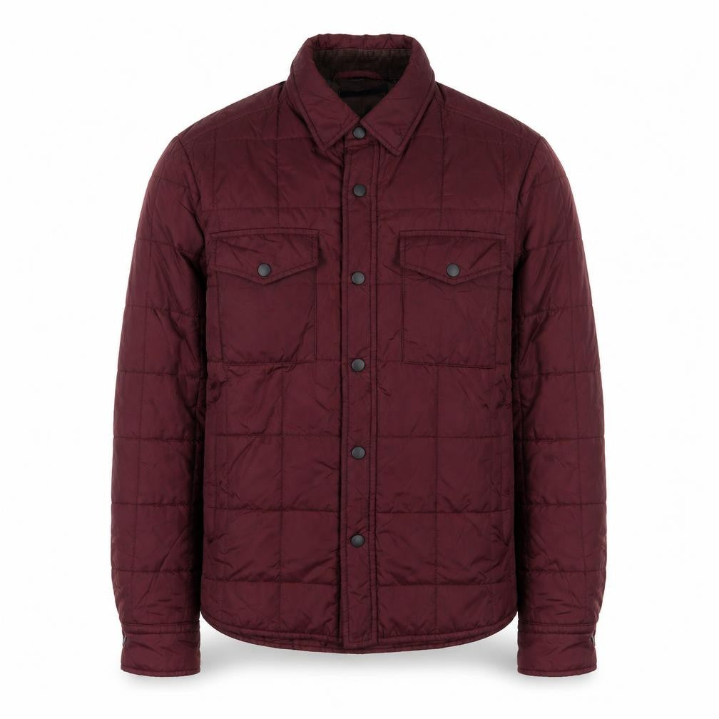 Mens UK Size S Uniqlo Red Quilted Coat