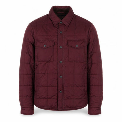 Mens UK Size S Uniqlo Red Quilted Coat