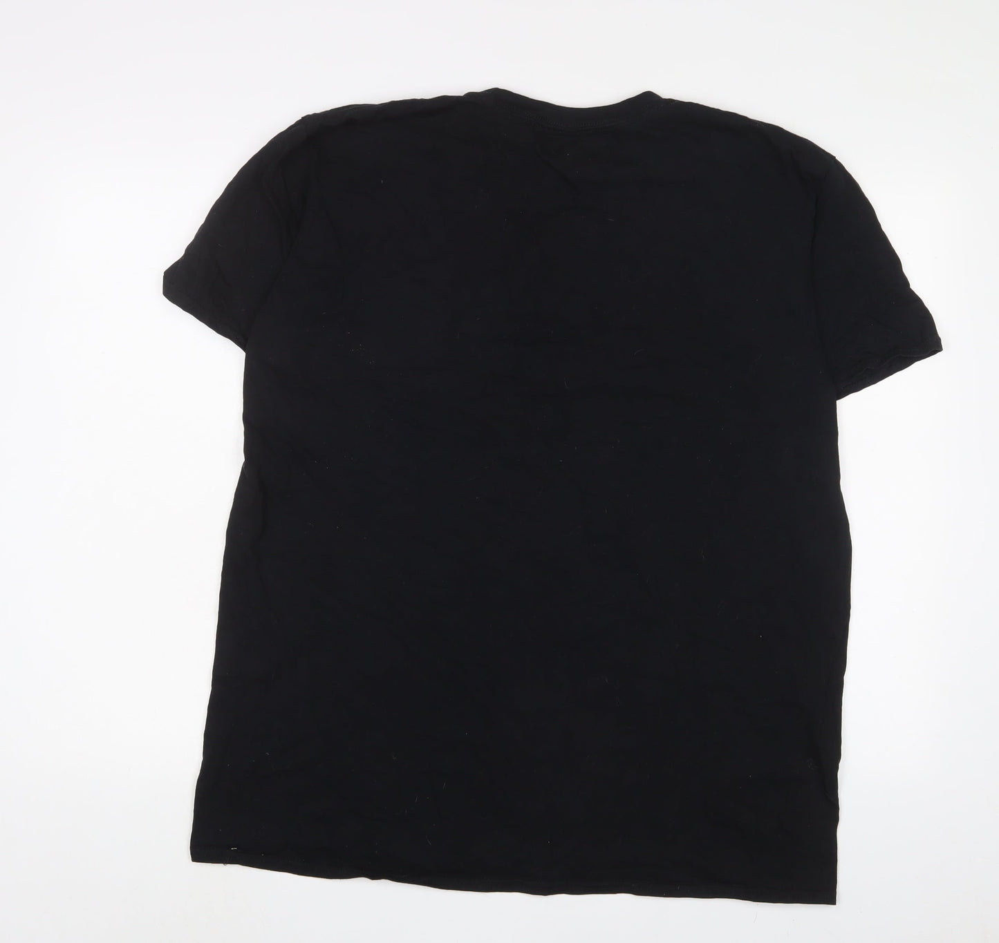 Womens UK Size L PRETTYLITTLETHING Black Basic T-Shirt