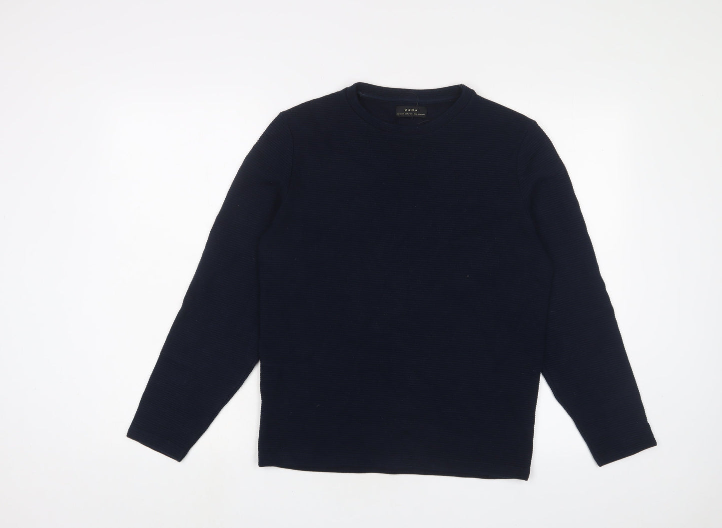 Mens UK Size S Zara Blue Pullover Sweatshirt