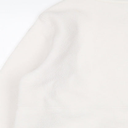 Womens UK Size M Marks and Spencer White Jacket