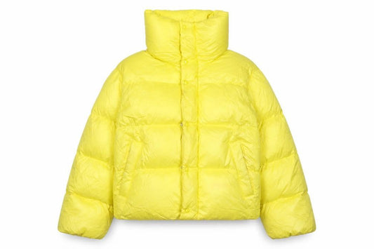 Womens UK Size 10 NEXT Yellow Parka Coat
