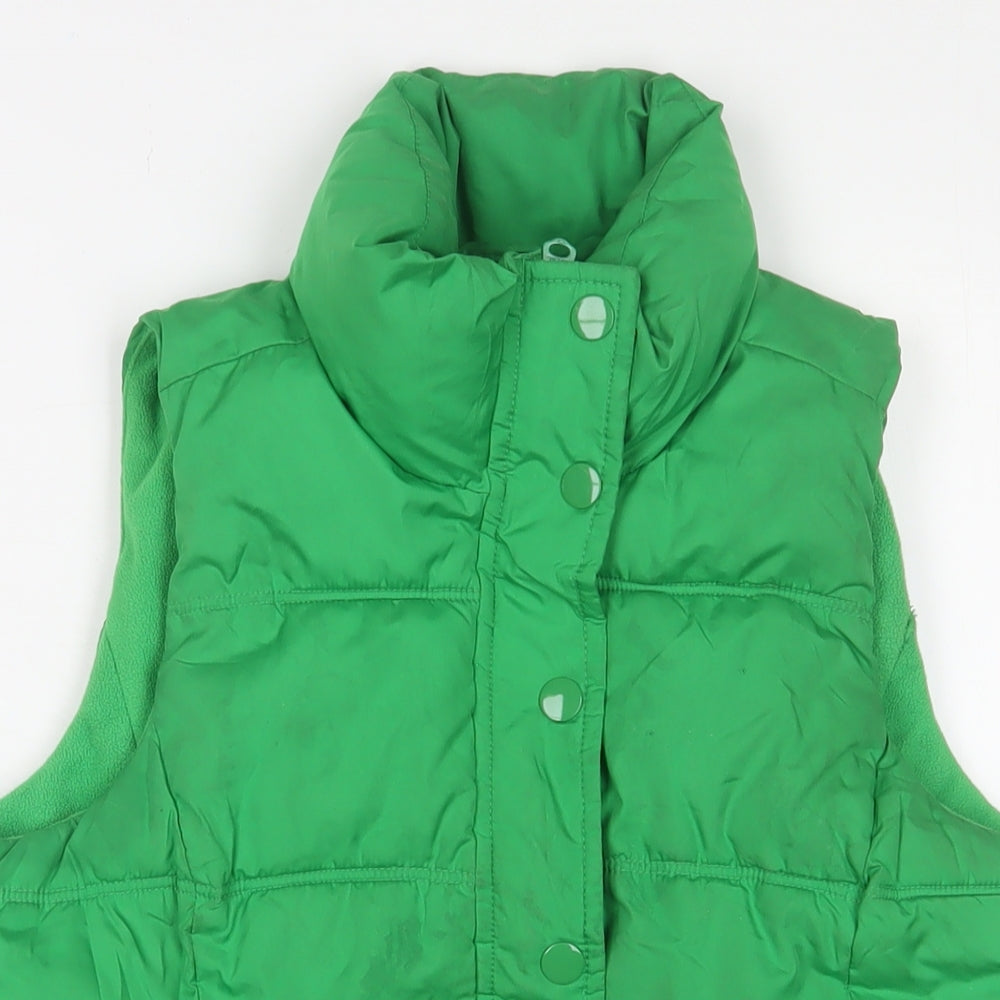Womens UK Size XS Old Navy Green Gilet
