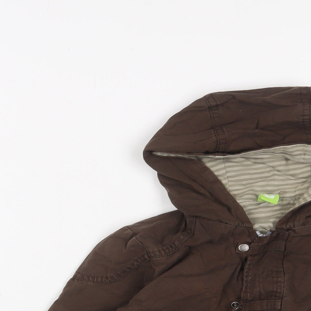 Gorilla Boys Brown Jacket Size 18-24 Months Zip