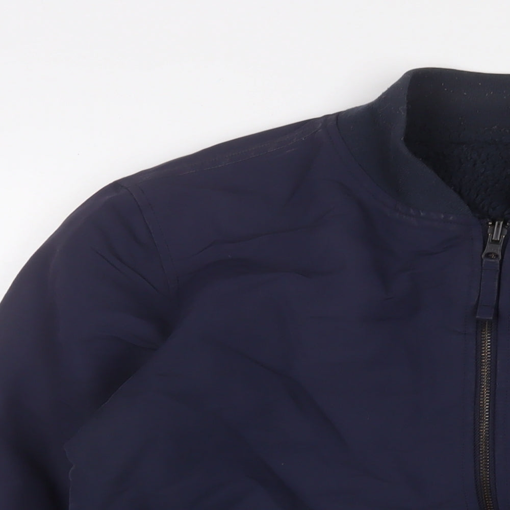 Mens UK Size S Levi's Blue Bomber Jacket