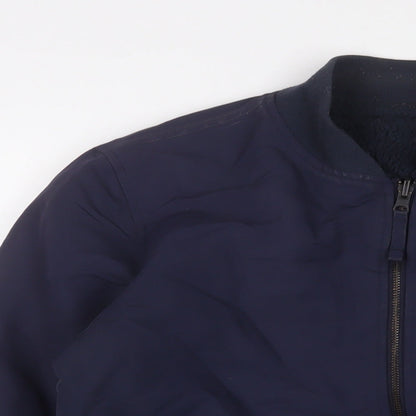 Mens UK Size S Levi's Blue Bomber Jacket