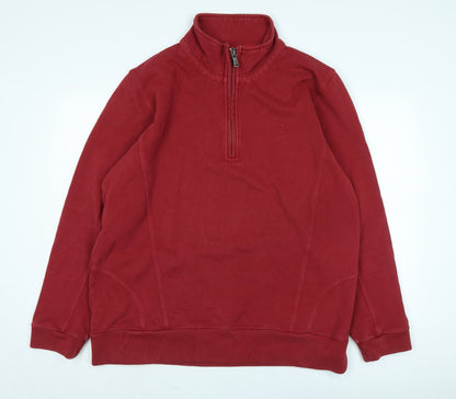 Origionals Mens Red Cotton Pullover Sweatshirt Size XL - Logo
