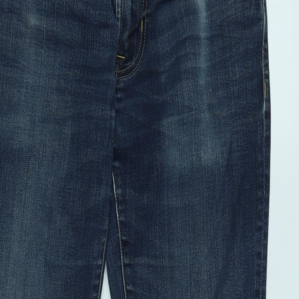 Womens UK Size 28 in American Eagle Outfitters Regular Fit Straight Blue Jeans