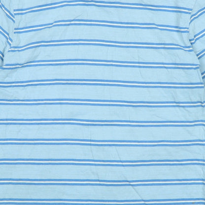 Crew Clothing Womens Blue Cotton Basic T-Shirt Size S Crew Neck