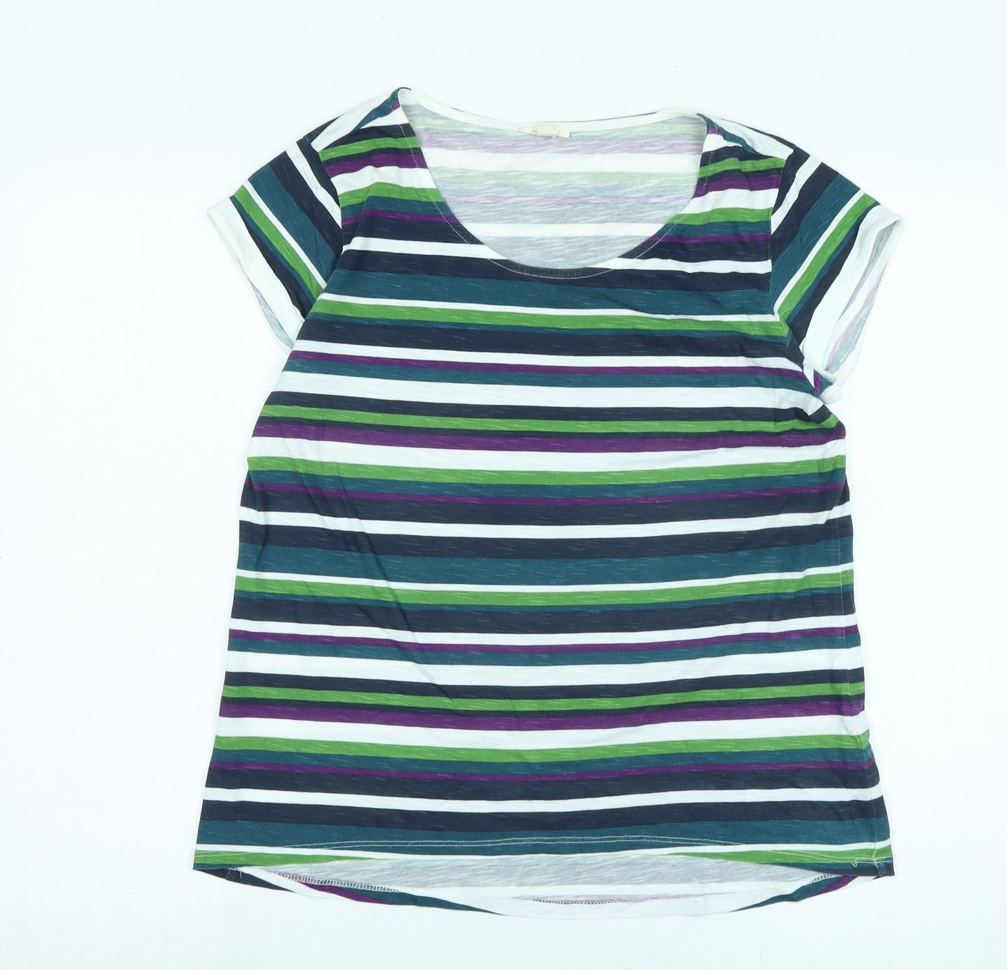 Womens UK Size L Esprit Multicoloured Basic T-Shirt