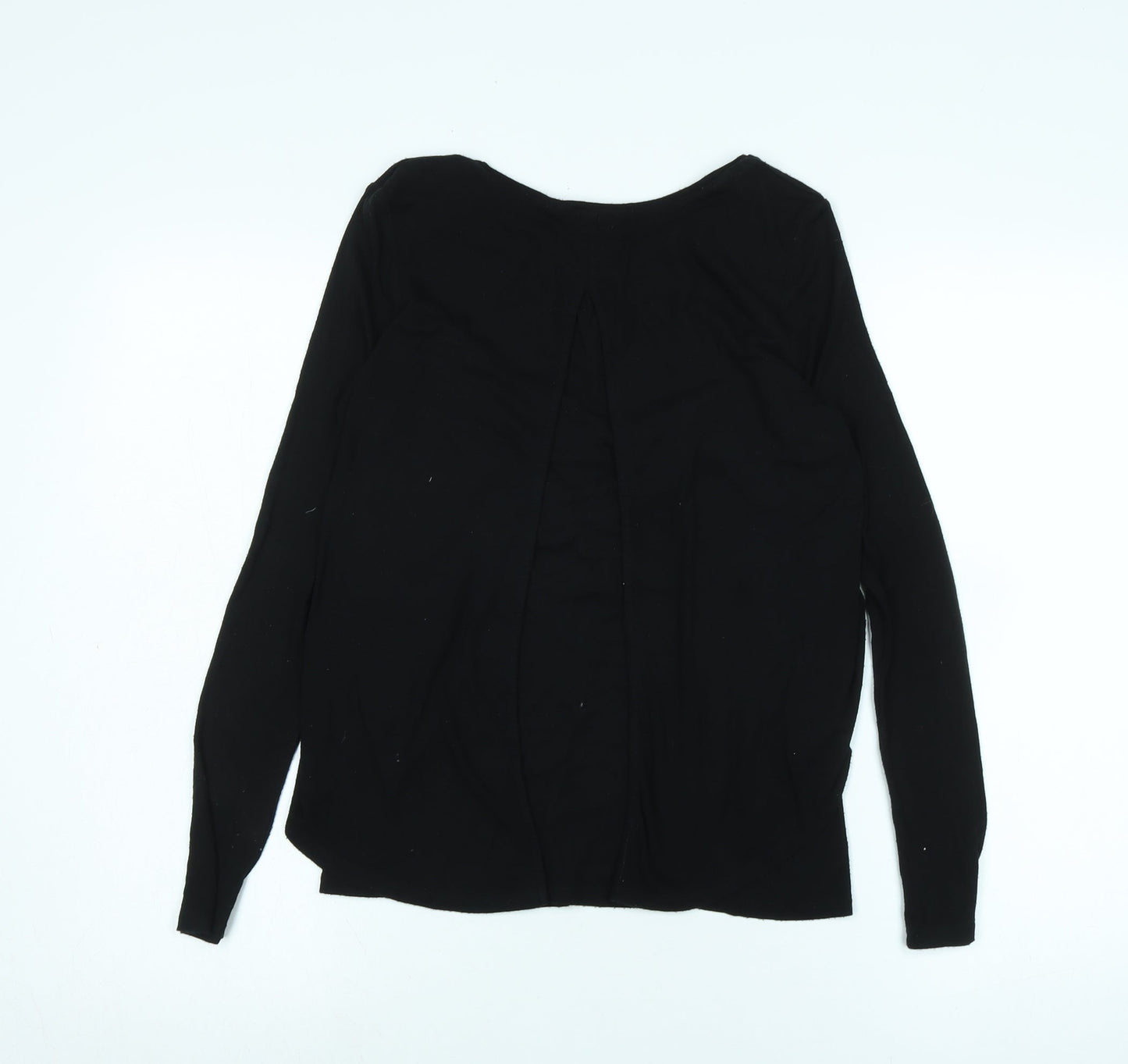Womens UK Size 10 Phase Eight Black Tunic T-Shirt