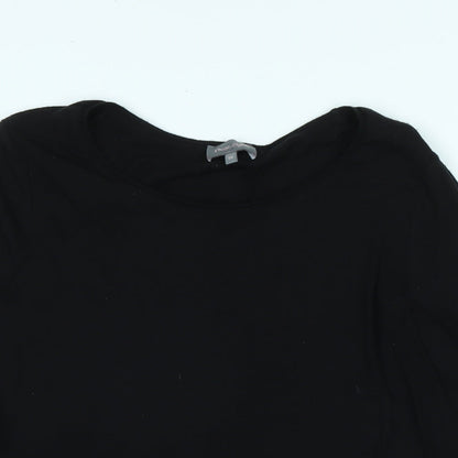 Womens UK Size 10 Phase Eight Black Tunic T-Shirt