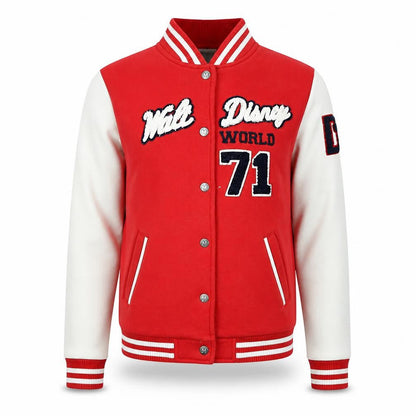 Mens UK Size S Disney Red Jacket