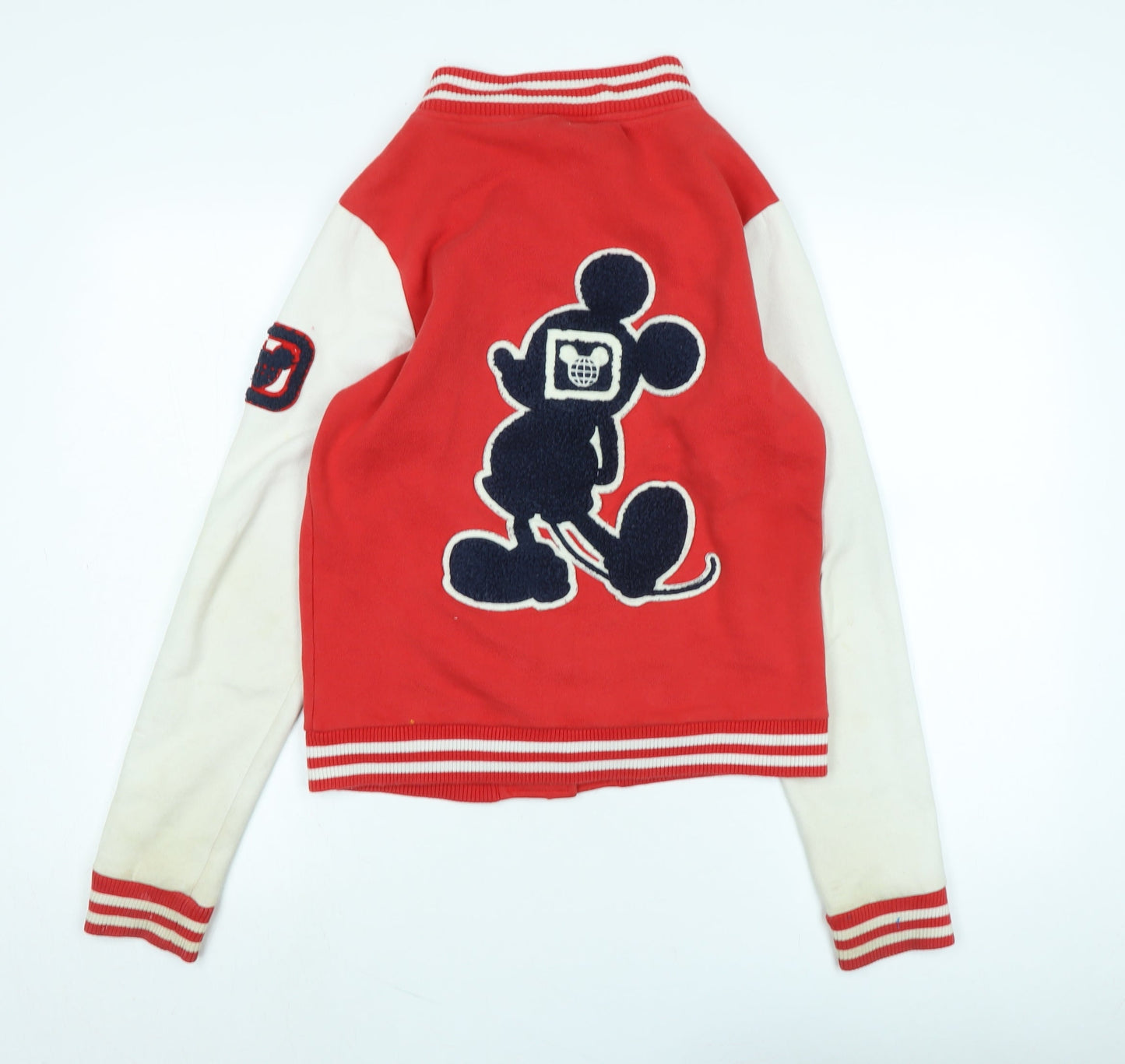 Mens UK Size S Disney Red Jacket