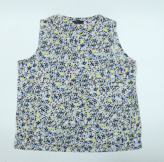 Womens UK Size 18 Marks and Spencer Multicoloured Basic T-Shirt