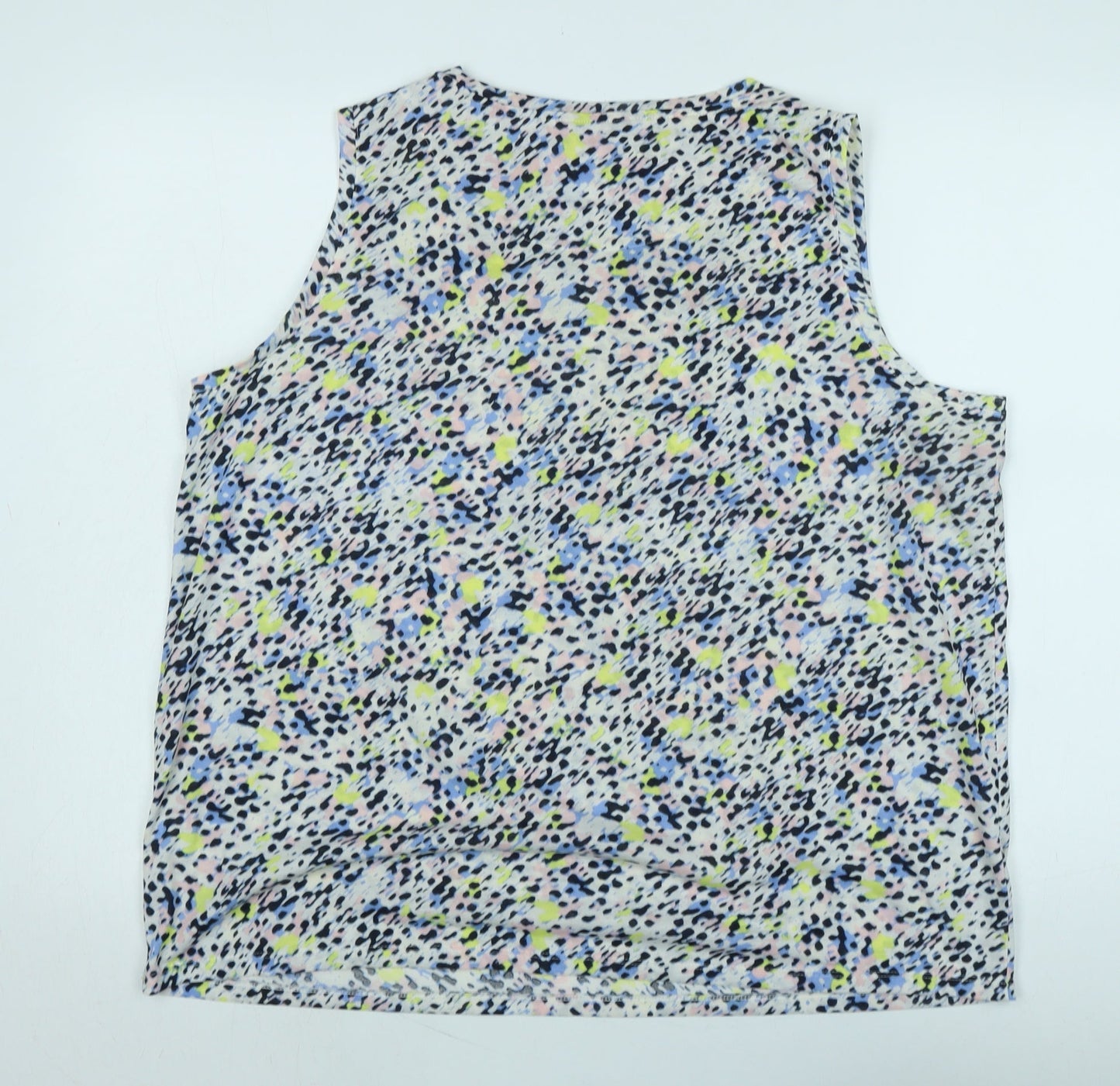 Womens UK Size 18 Marks and Spencer Multicoloured Basic T-Shirt