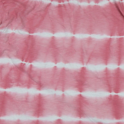 Womens UK Size 14 Marks and Spencer Pink Jersey T-Shirt