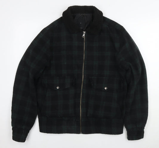 Mens UK Size M New Look Green Jacket