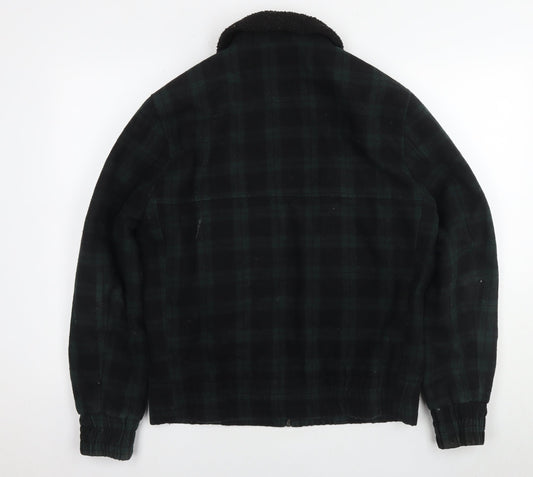 Mens UK Size M New Look Green Jacket