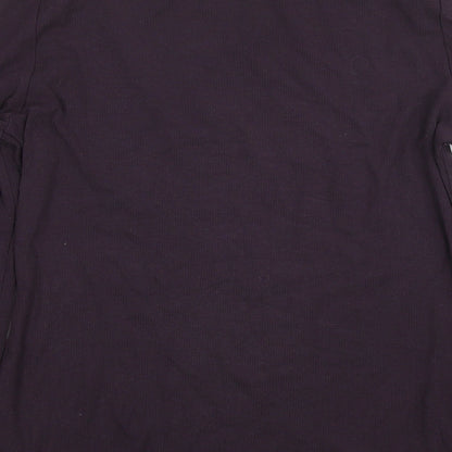 Womens UK Size 10 Marks and Spencer Purple Basic Blouse