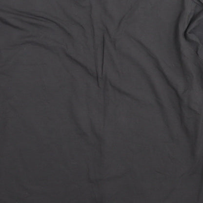 The Masai Womens Grey Viscose Basic Blouse Size L Round Neck
