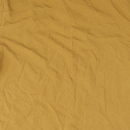 ASOS Mens Brown Cotton Polo Size L Collared Pullover