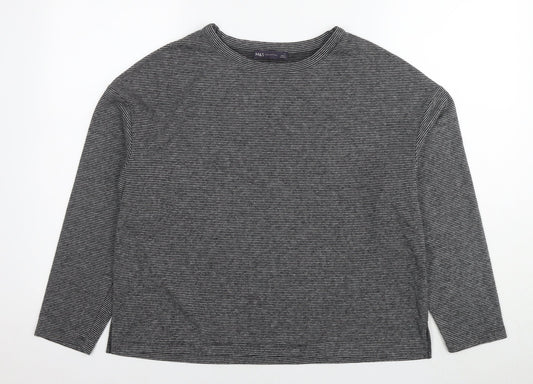 Womens UK Size 14 Marks and Spencer Grey Jersey T-Shirt
