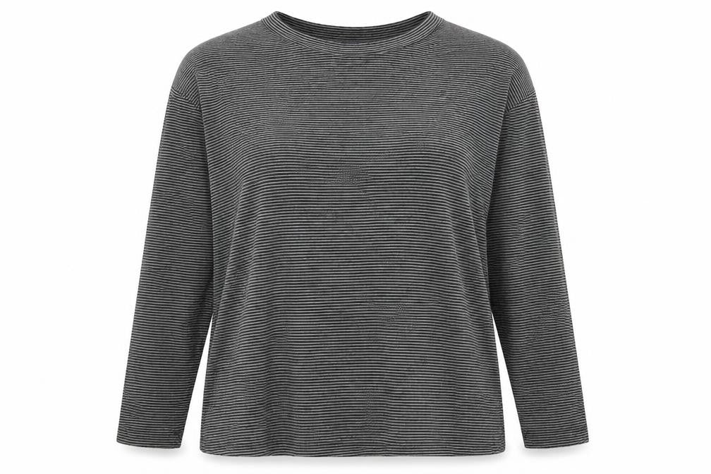 Womens UK Size 14 Marks and Spencer Grey Jersey T-Shirt